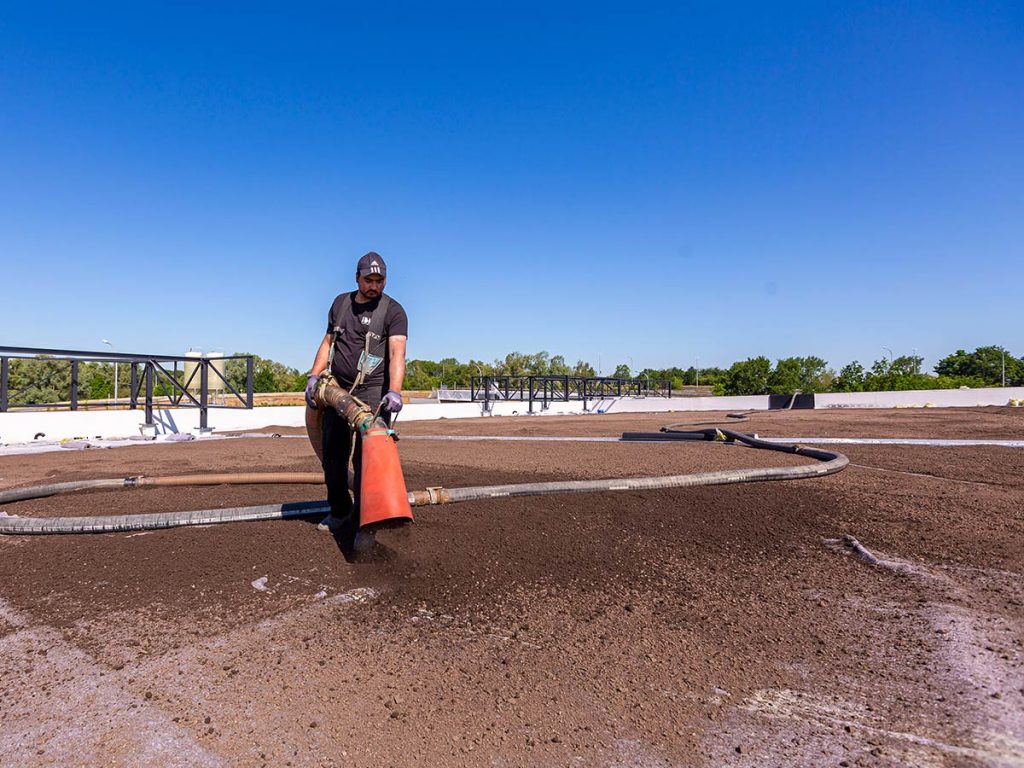 Gigantisch groendak voor supergroot winkelpark Malinas
