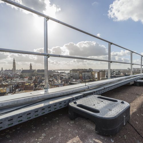 Hekwerk op daken