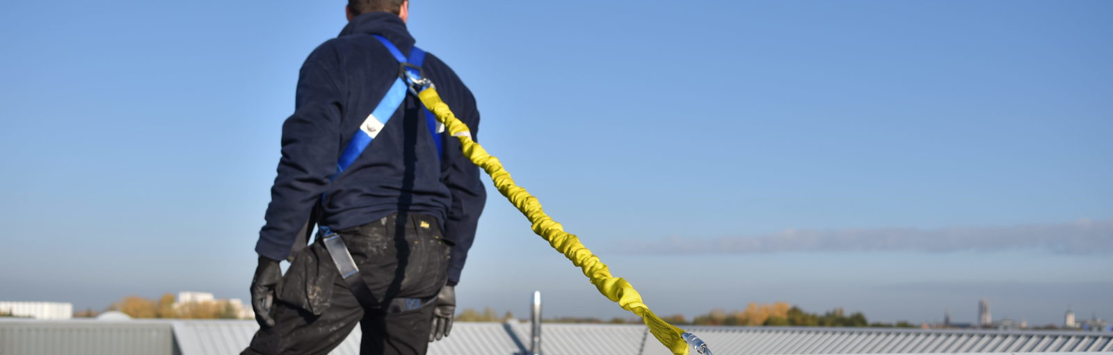 leeflijn op hellend dak