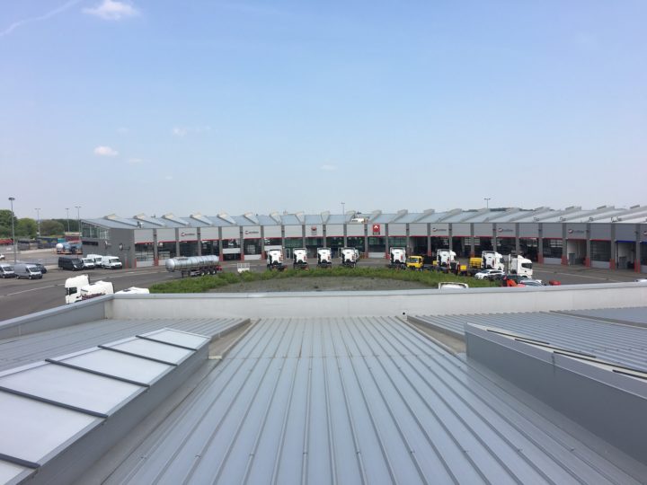 ankerpunt op dak