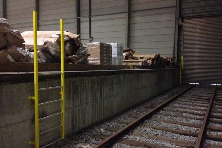 Platformen transportband Schoten