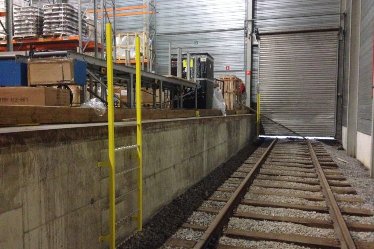 Platformen transportband Schoten