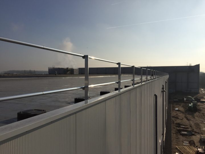 hekwerk op dak