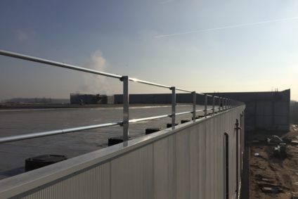 hekwerk op dak