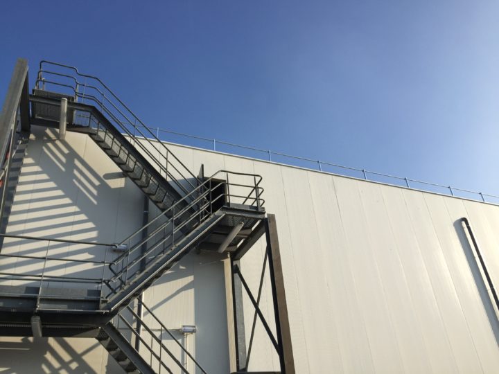 ladder naar dak
