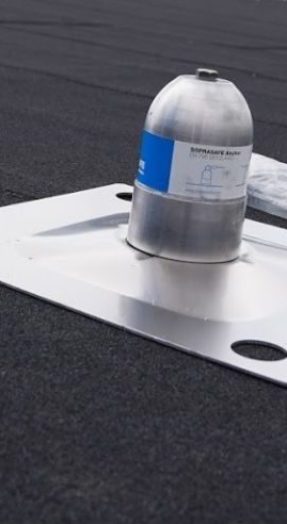 ankerpunt op roofing