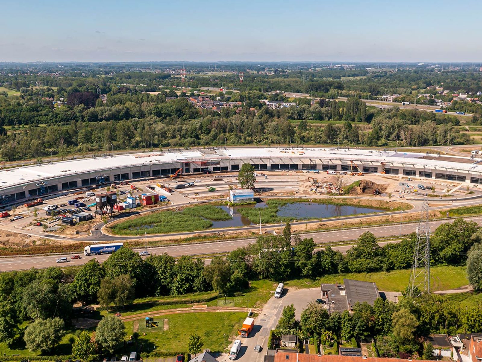 Gigantisch groendak voor supergroot winkelpark Malinas